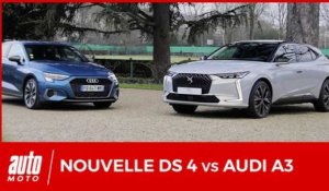 Nouvelle DS4 vs Audi A3 : premier contact entre les compactes premium