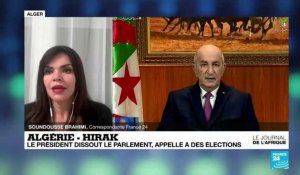 Algérie : le président Tebboune dissout l'Assemblée et convoque des élections anticipées