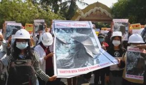 Birmanie : une manifestante de 20 ans blessée par balles décède