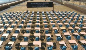 Covid: devant l'ONU, des pupitres vides pour les 168 millions d'enfants sans école depuis un an
