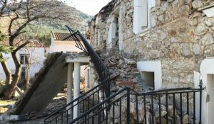 Séisme de magnitude 6,3 en Grèce: images des dégâts à Damasi