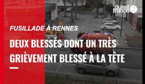 VIDÉO. Deux blessés graves dans une fusillade à Rennes
