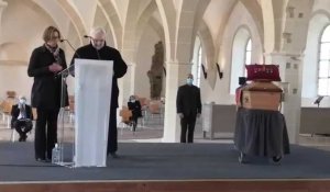 Disparition de Jean-François Leroux : l'émotion de Carine Masson et Jacques Domenge, de l'association renaissance de l'Abbaye de Clairvaux.