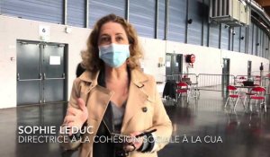 Artois Expo se transforme en centre de vaccination à Saint-Laurent-Blangy