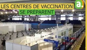 Pepinster : le centre de vaccination se prépare