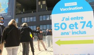 Marseille: le Vélodrome se transforme en centre géant de vaccination