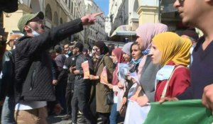 Algérie: les étudiants dans la rue contre les législatives anticipées