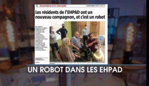 Nieppe: les résidents de l’EHPAD Marguerite-de-Flandre ont un nouveau compagnon, et c’est un robot