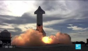Space X : le prototype Starship réussit son atterrissage, puis explose