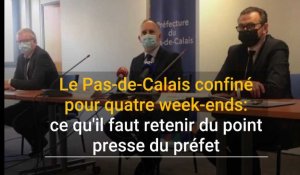 Le Pas-de-Calais confiné le week-end: le point avec le préfet Louis Le Franc 