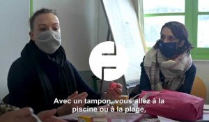 VIDÉO. La coupe menstruelle contre la précarité