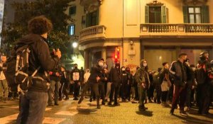 Barcelone: septième nuit de manifestation en faveur du rappeur Pablo Hasel