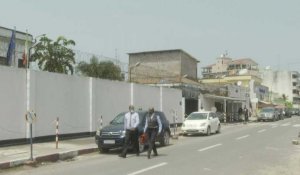 Mort de l'ambassadeur d'Italie en RDC: images devant l'ambassade à Kinshasa