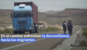 Intempéries, choc culturel, faim: le périlleux voyage des migrants vénézuéliens au Chili