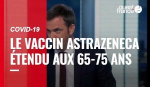 VIDÉO. Covid-19 : l'utilisation du vaccin AstraZeneca étendue aux 65-75 ans « avec comorbidités »