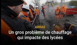 Arras: des écoles, des lycées et des logements privés de chauffage après une fuite dans le réseau