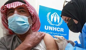 Jordanie : début des vaccinations contre le Covid-19 dans un camp de réfugiés syriens