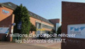 Douai : 7,1 millions d'euros pour la rénovation énergétique de l'IMT