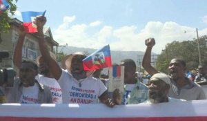 Haiti: des milliers de manifestants contre le président Moïse