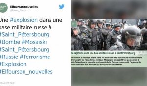 Russie : Au moins 3 blessés après une explosion dans une académie militaire de Saint-Pétersbourg