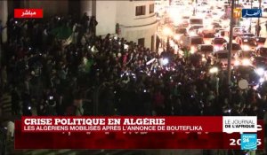Algérie, démission du président Abdelaziz Bouteflika