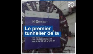 Paris: La ligne 14 «sud» du métro bientôt creusée, voici le tunnelier