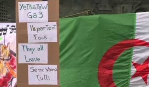 Rassemblement à Paris en soutien aux manifestations en Algérie