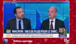 Clash sur le plateau de BFM TV avec Jean-Michel Blanquer