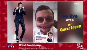 Emmanuel Macron sur Snapchat !