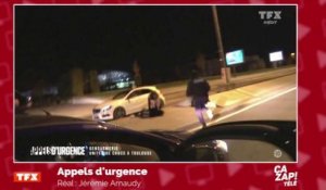 La vidéo choc d'un carjacking surpris en flagrant délit par la police