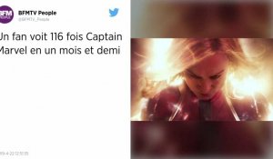 « Captain Marvel ». Un Américain est allé voir le film à 116 reprises