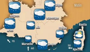 Météo en Provence : une journée très maussade