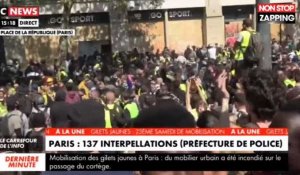 Gilets jaunes à Paris : Un magasin Go Sport pris pour cible par les casseurs (vidéo)