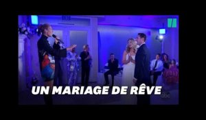 Céline Dion a fait la plus belle surprise à ce couple pendant leur mariage