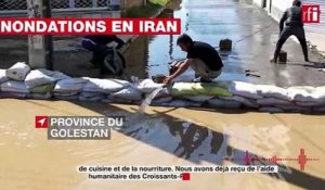 Les inondations en Iran