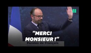Grand débat: Édouard Philippe interrompu par un mécontent