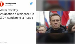 La Russie condamnée par la CEDH pour l'assignation à résidence d'Alexeï Navalny à des fins politiques