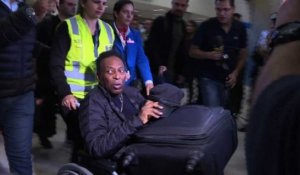 Pelé de retour au Brésil après son hospitalisation à Paris
