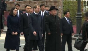 Kim Jong Un arrive à Vladivostok pour son sommet avec Poutine
