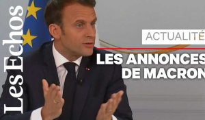 Grand débat : 3 grandes annonces d'Emmanuel Macron