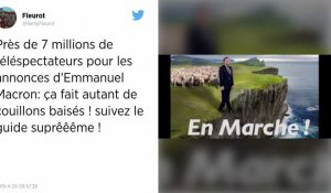 Près de 9 millions de téléspectateurs pour les annonces d'Emmanuel Macron