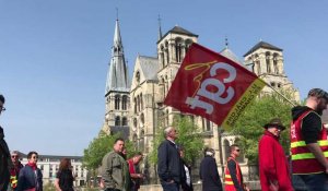 A Châlons, 210 manifestants pour la fête du travail