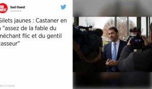 Gilets jaunes. Christophe Castaner fustige « la fable du méchant flic et du gentil casseur »