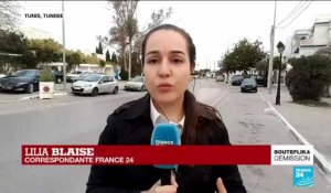 En Tunisie, l'accueil mitigé de l'annonce de la démission de Bouteflika