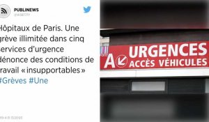 Hôpitaux de Paris. Une grève illimitée dans cinq services d'urgence dénonce des conditions de travail « insupportables »