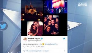 Incendie de Notre-Dame : Omar Sy, Sylvie Vartan, Stéphane Bern... les stars réagissent