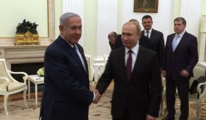 Corps d'un soldat israélien découvert:Netanyahu remercie Poutine