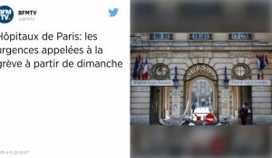 Hôpitaux de Paris : les urgences appelées à la grève à partir de dimanche