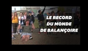 Le record du monde de balançoire battu par un adolescent