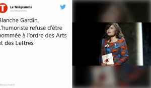 L'humoriste Blanche Gardin refuse d'être décorée, accusant Macron de ne pas tenir ses promesses vis-à-vis des SDF